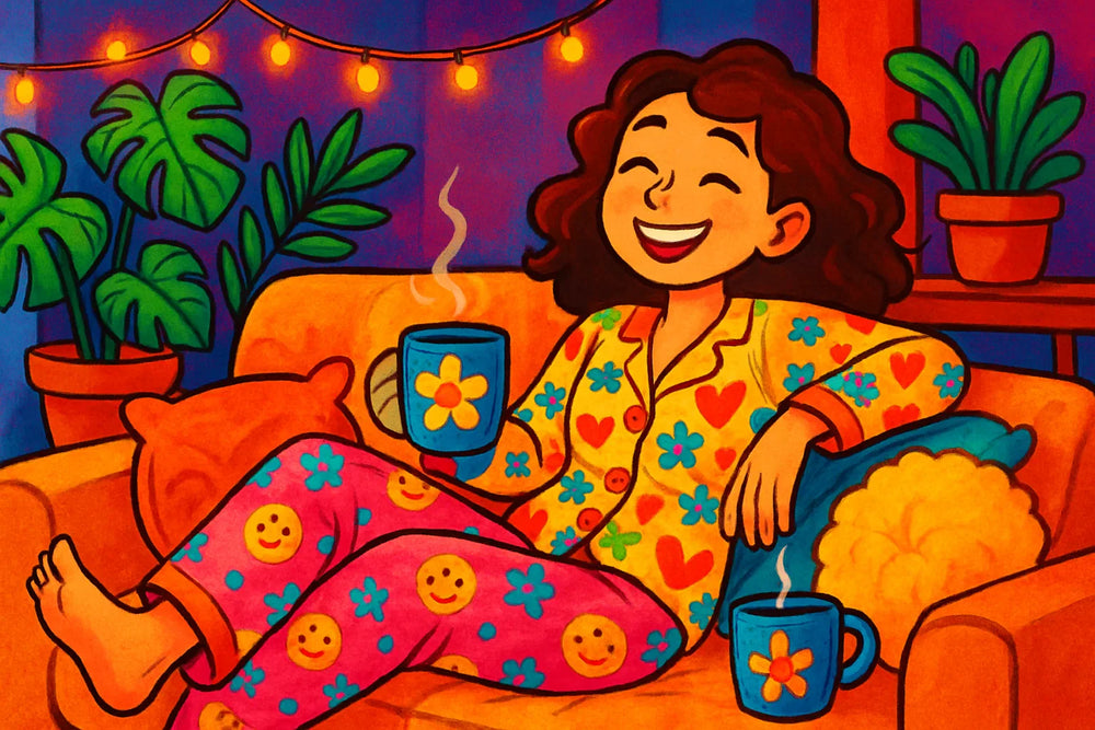 🎶 Beat the Stress: Comfy & Cute Loungewear Picks to Brighten Your Day 🌈