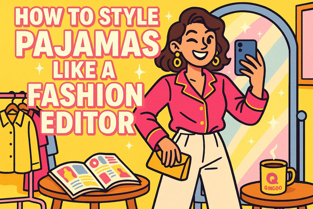 How to Style Pajamas Like a Fashion Editor