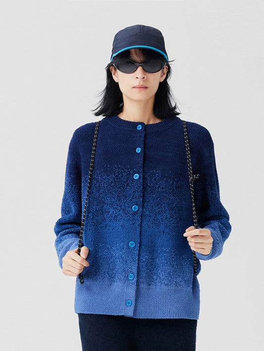 Aurora Blue Gradient Knit Pajama