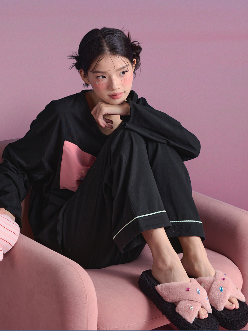 Midnight Bow Pajama