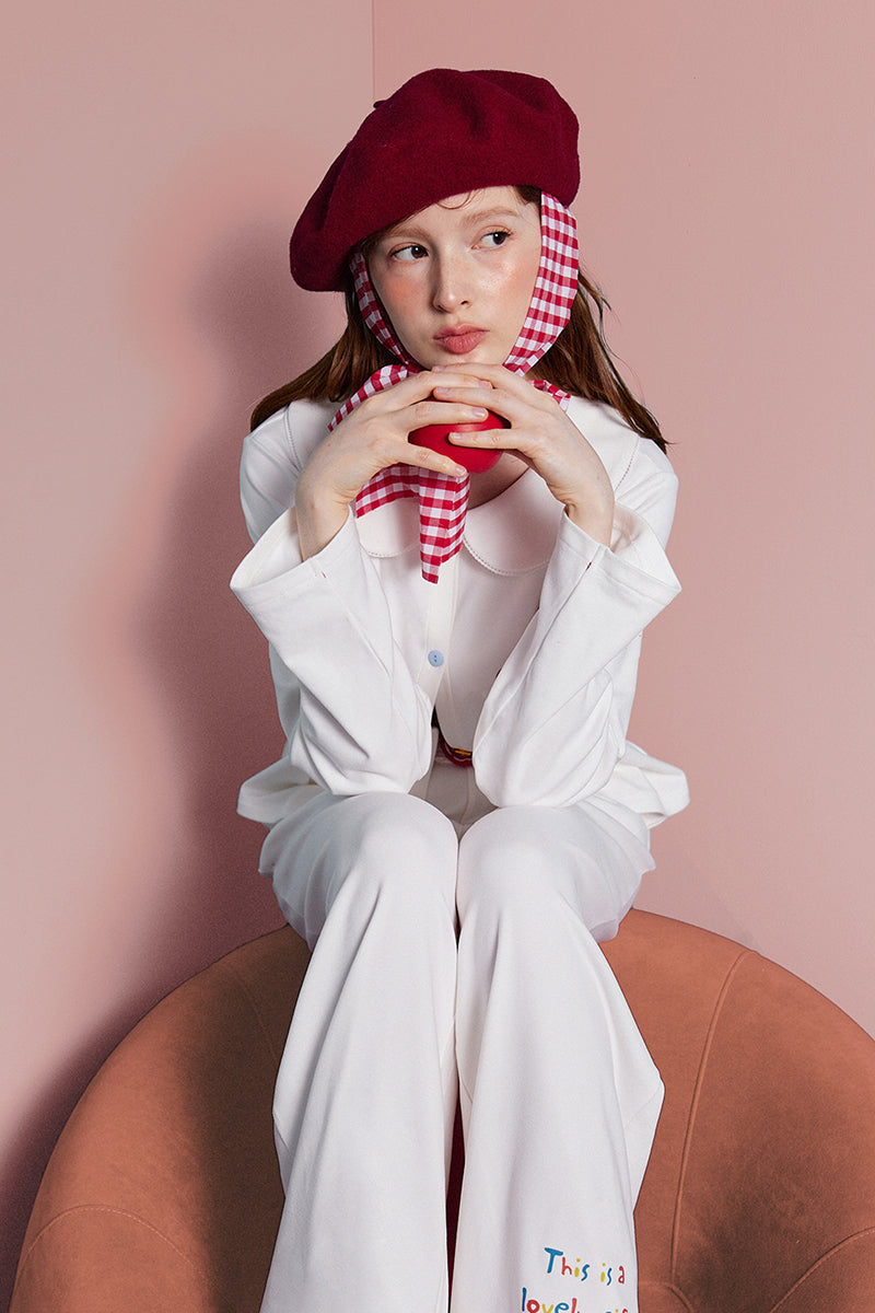 Parisian Ribbon Lounge Pajama