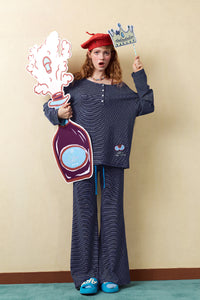 Midnight Jam Stripe Pajama