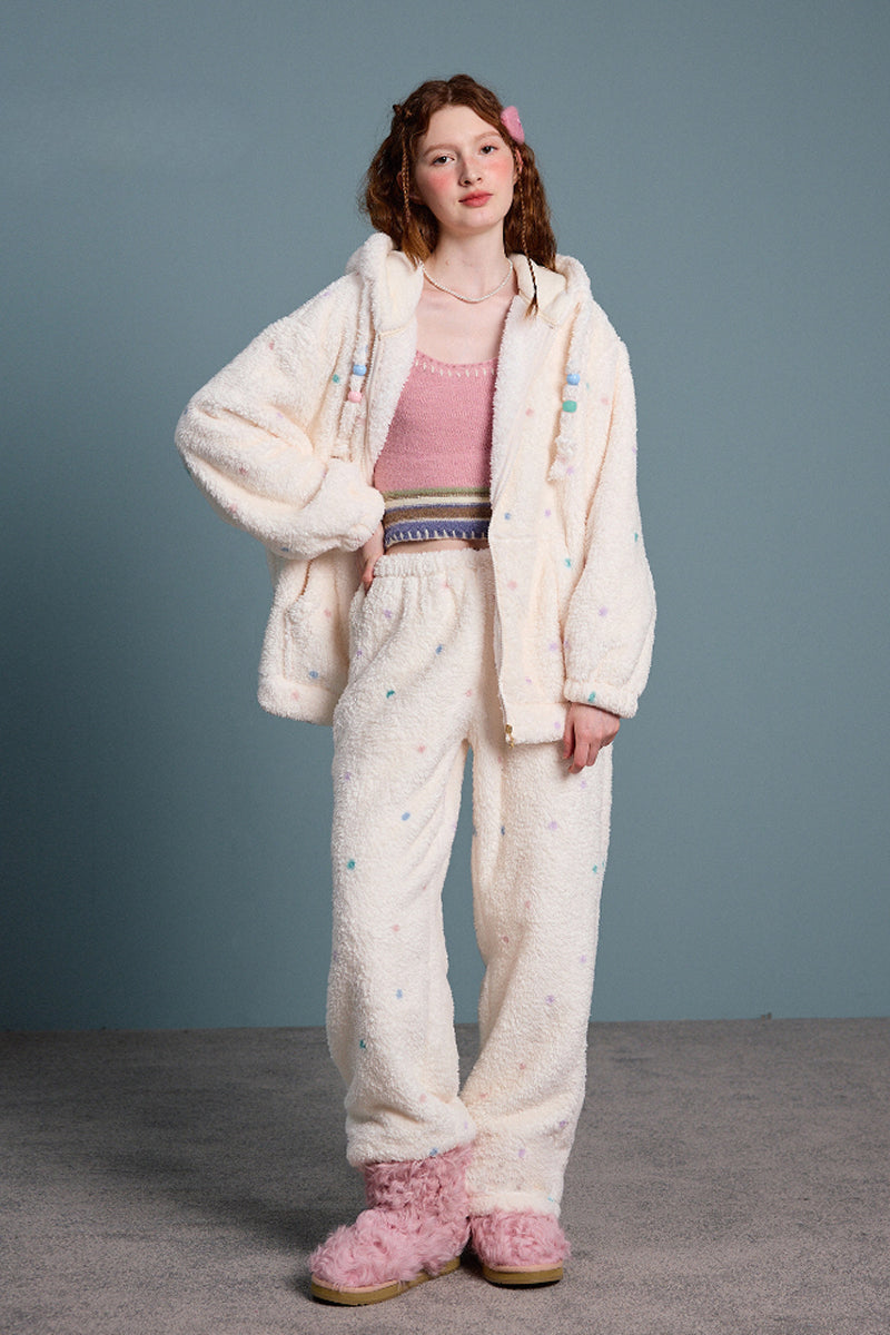 Confetti Hug Fuzzy Pajama