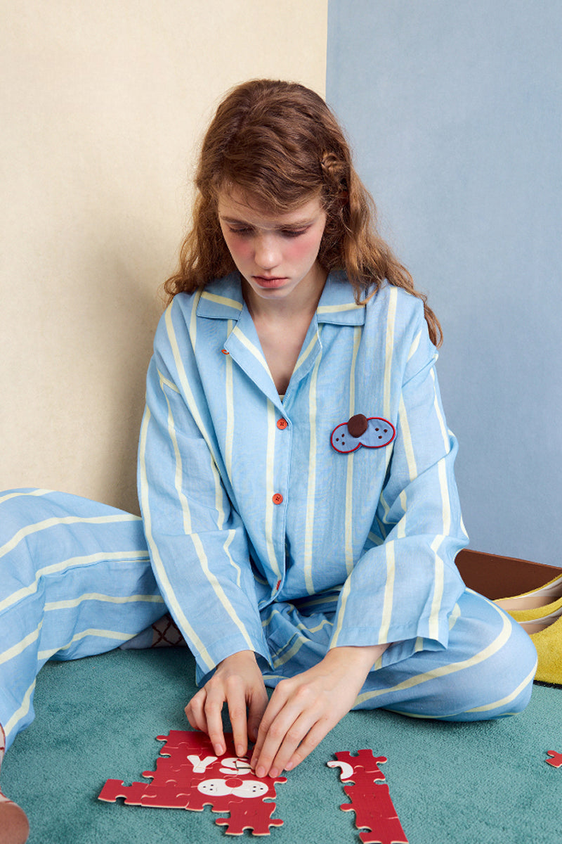 Sky Stripe Easy Pajama