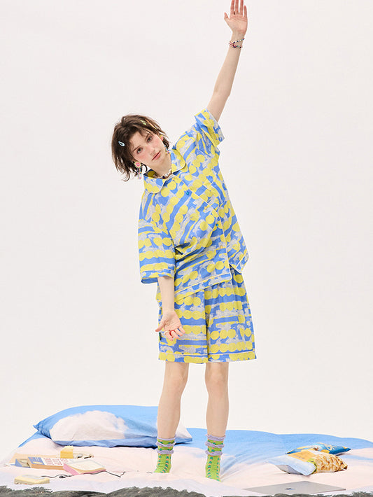 Yellow Dotty Pajama