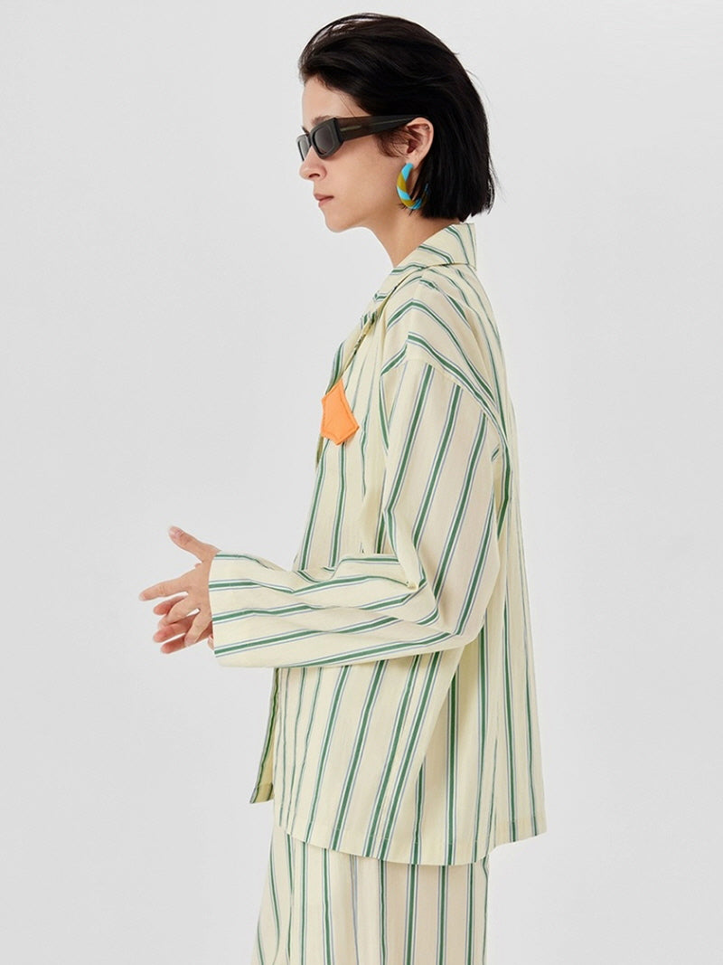 Lime Cream Classic Pajama