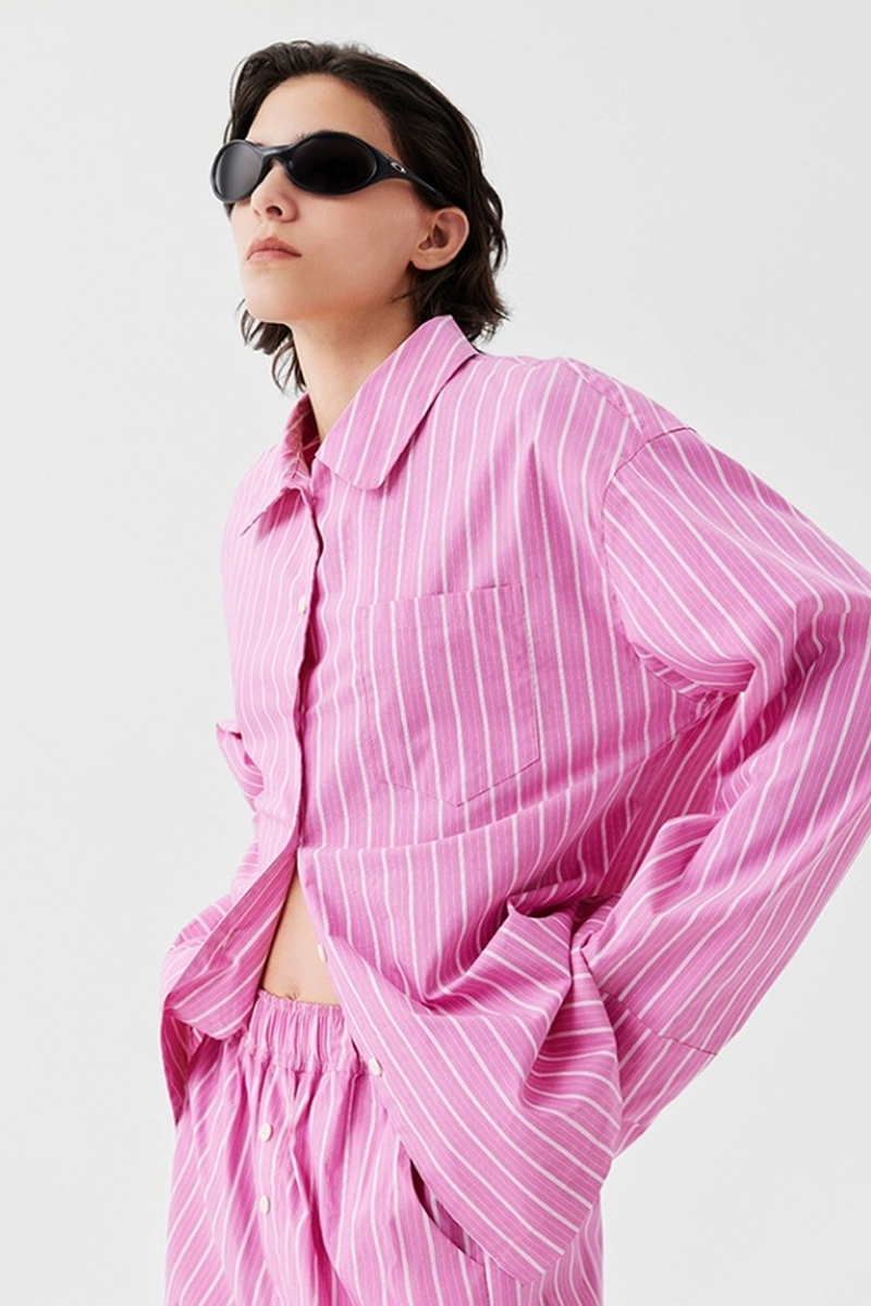 Strawberry Cheeky Stripe Pajama