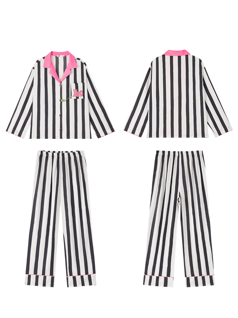 Bold Stripe Pop Pajama