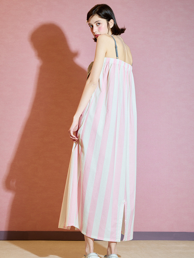Sugarstripe Bloom Nightgown