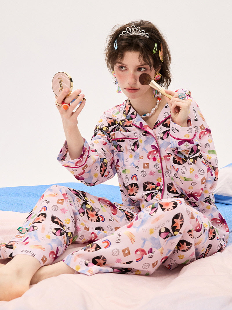 Pink Glam Pop Pajama
