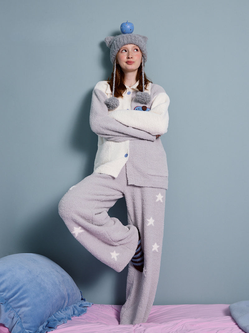 Starry Cloud Fleece Pajama