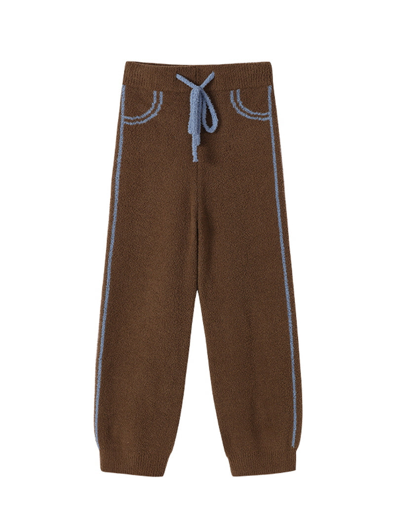 Light Blue Pocket Graphic Pajama