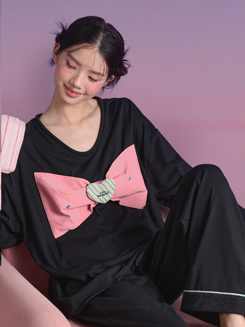 Midnight Bow Pajama