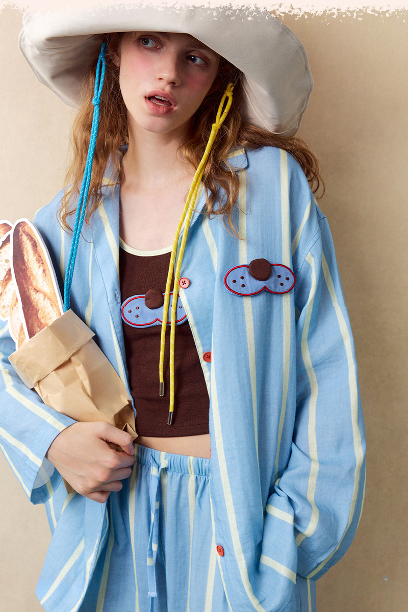 Sky Stripe Easy Pajama