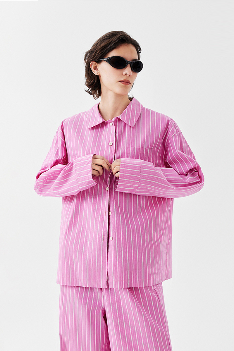 Strawberry Cheeky Stripe Pajama