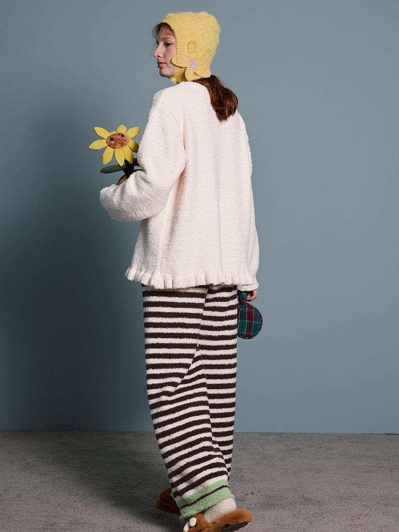 Bloom Stripe Cozy Pajama