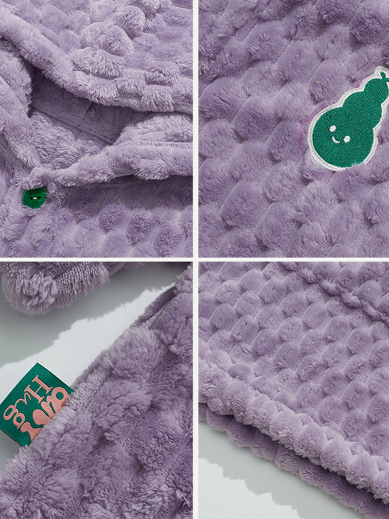 Pupple Bubble Hooded Nightgown