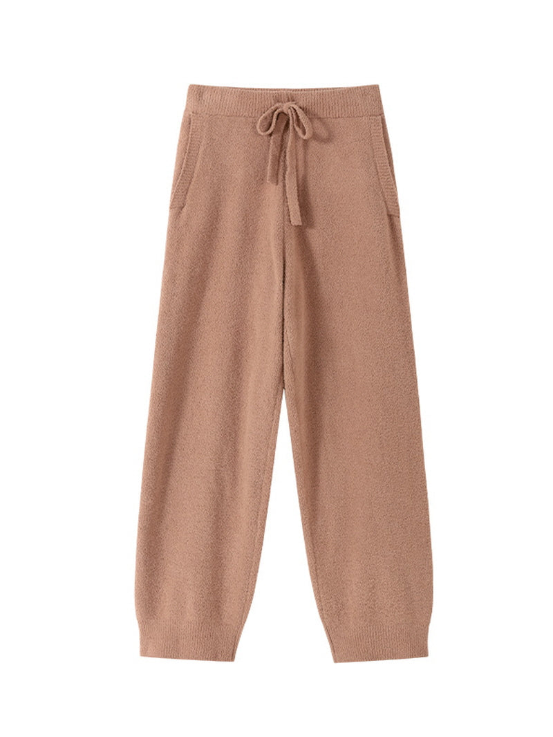 Brown Chestnut Animal Knit Pajama