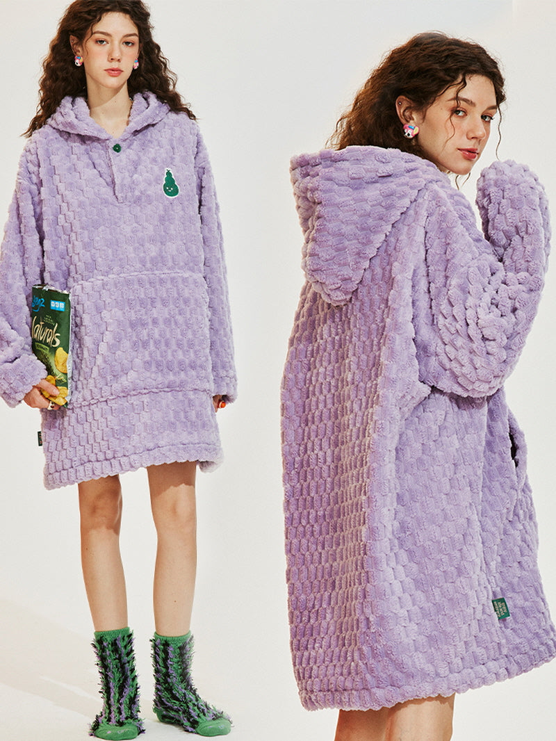 Pupple Bubble Hooded Nightgown