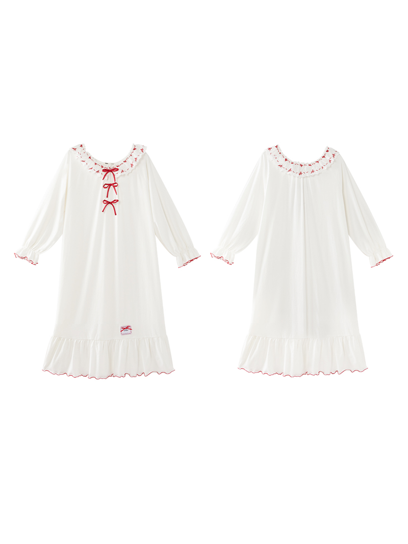 Romantic Ribbon Nightgown