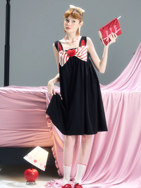 Candy Heart Ribbon Nightgown