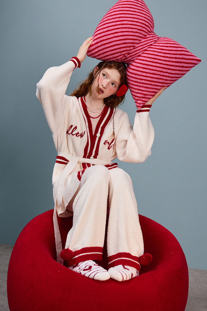 Varsity Heart Cozy Pajama