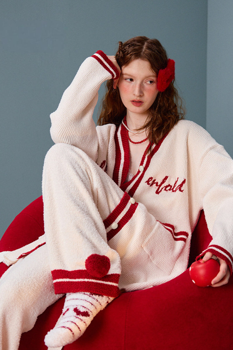 Varsity Heart Cozy Pajama