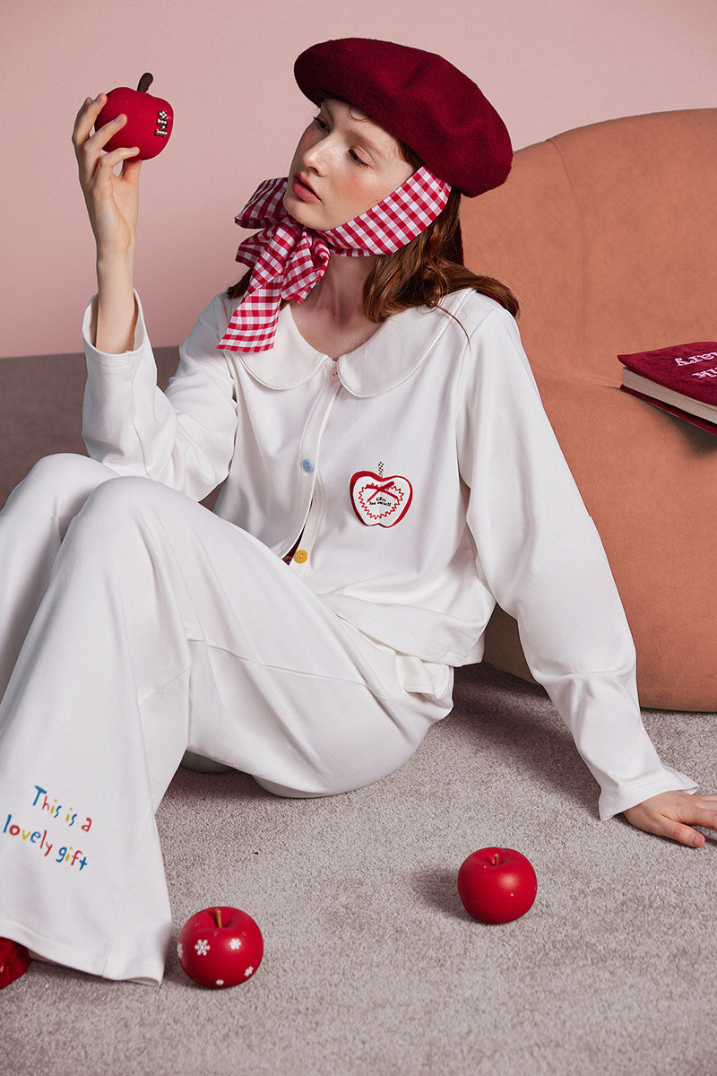 Parisian Ribbon Lounge Pajama