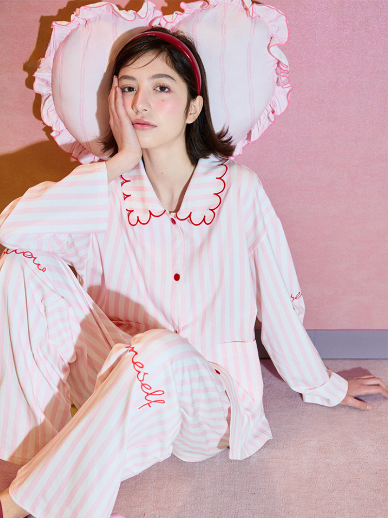 Candy Kiss Stripe Pajama