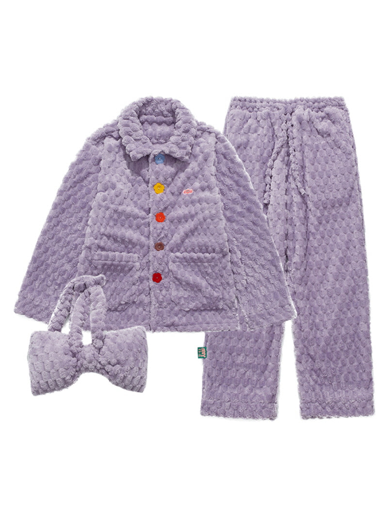 Lavender Ribbon Bubble Pajama