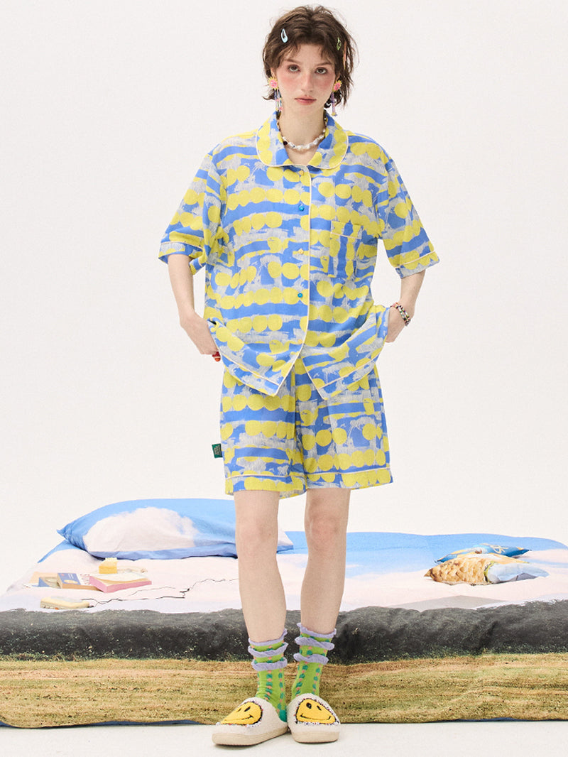 Yellow Dotty Pajama
