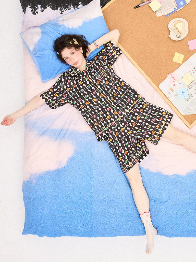 Black Candy Letter Pajama