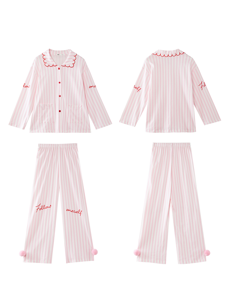Candy Kiss Stripe Pajama