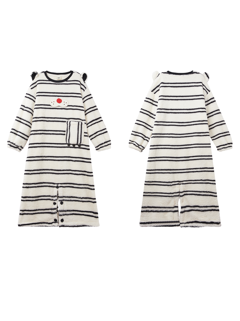 Stripe Bear Nightgown