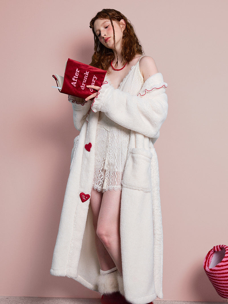 Sweetheart Fluffy Robe