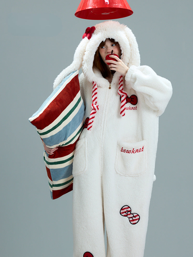 Marshmallow Bow Pajama