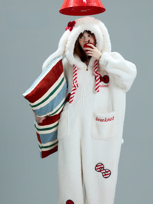 Marshmallow Bow Pajama