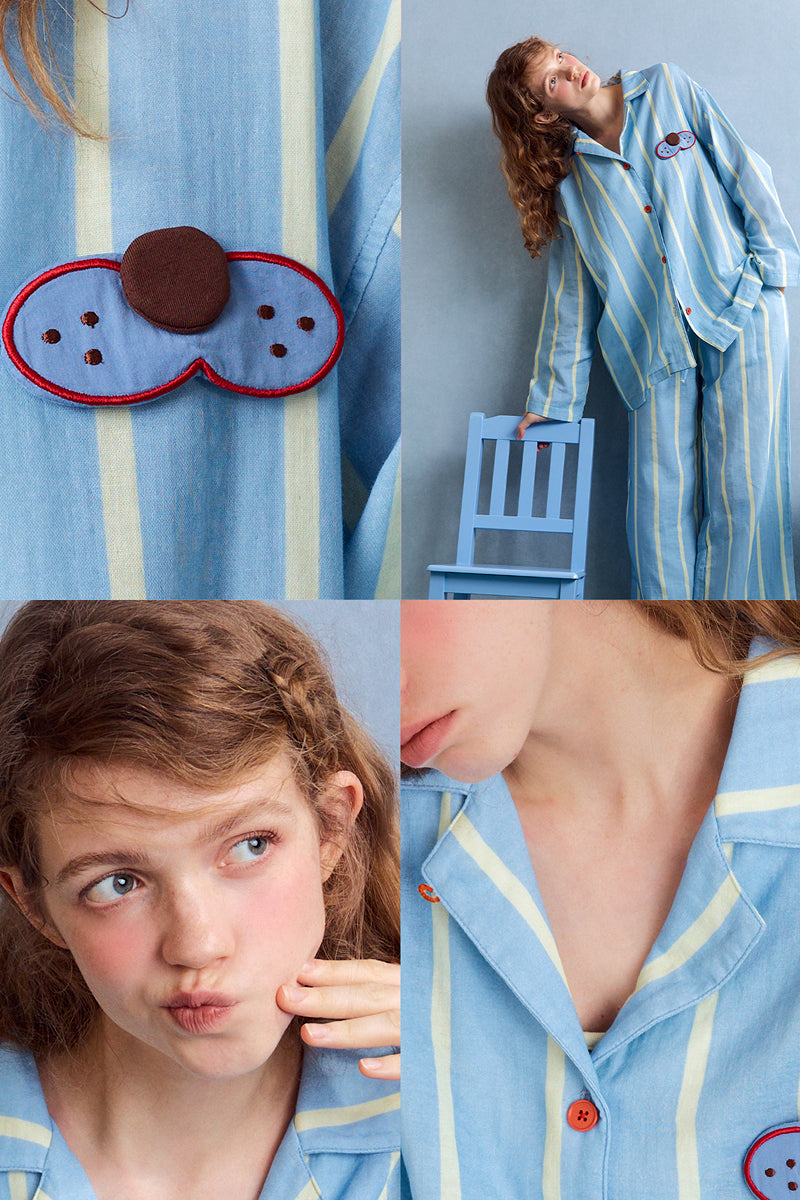 Sky Stripe Easy Pajama