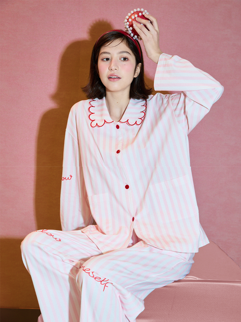 Candy Kiss Stripe Pajama