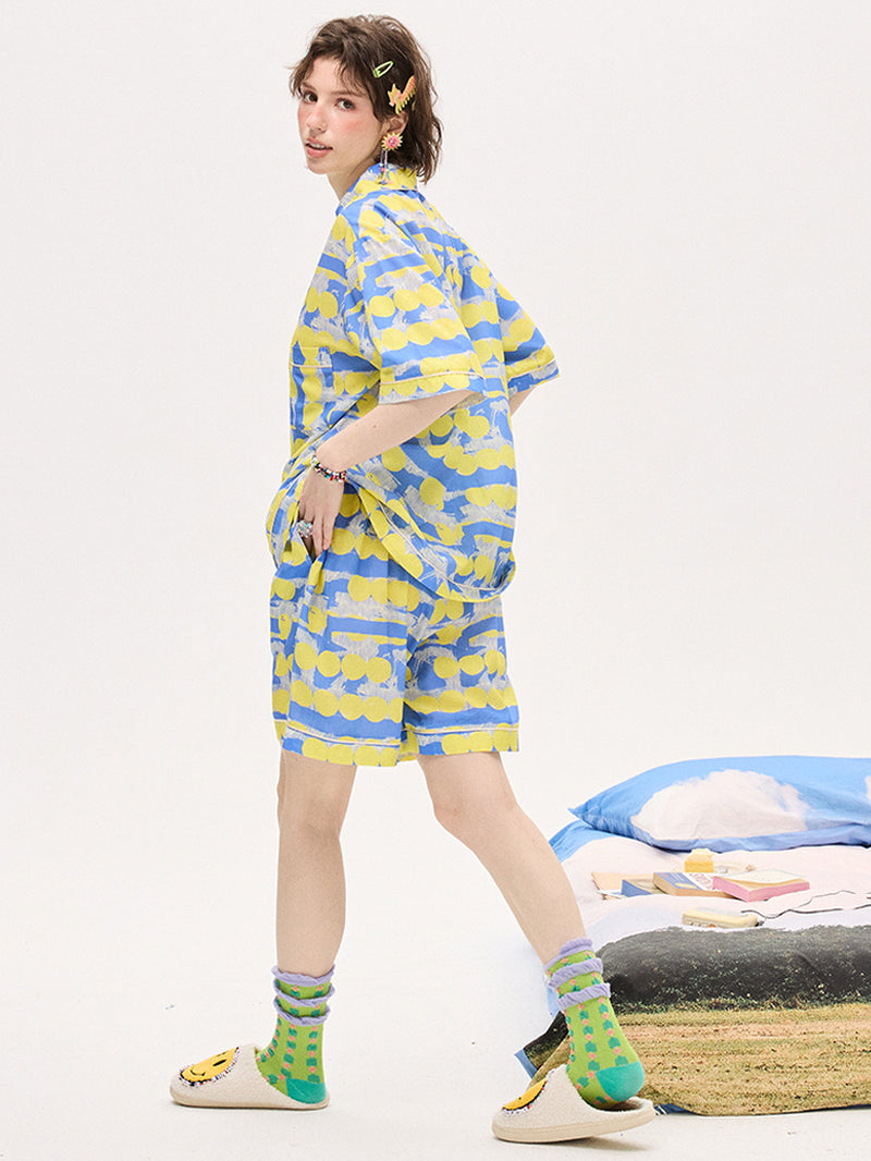 Yellow Dotty Pajama