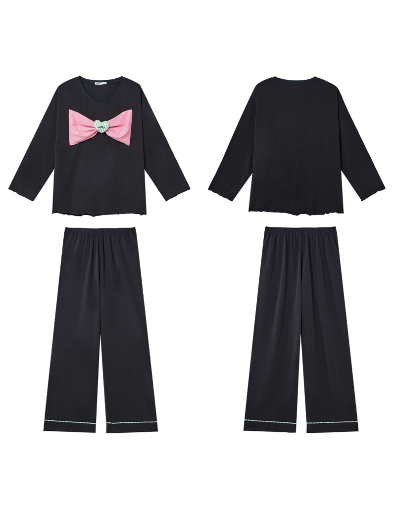 Midnight Bow Pajama