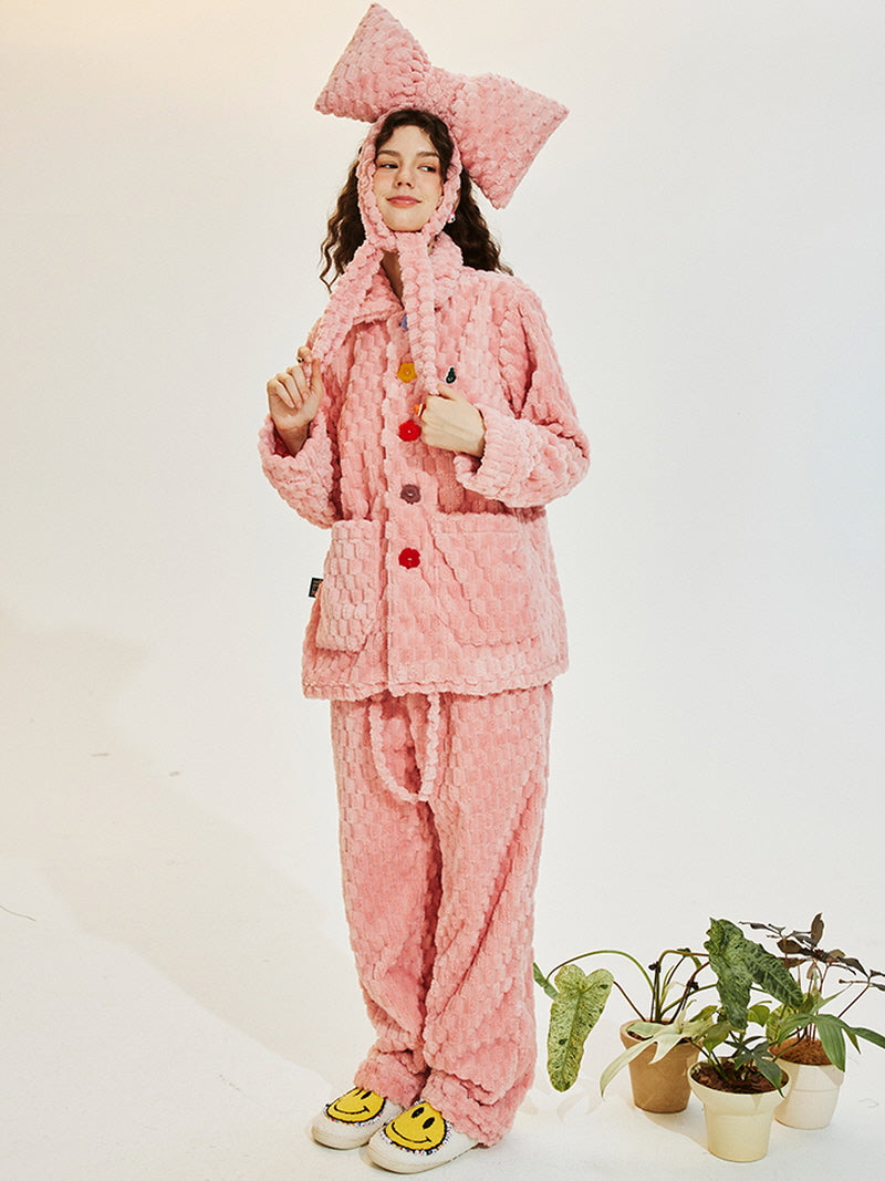 Pink Ribbon Bubble Pajama