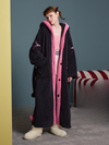 Midnight Cat Hoodie Robe