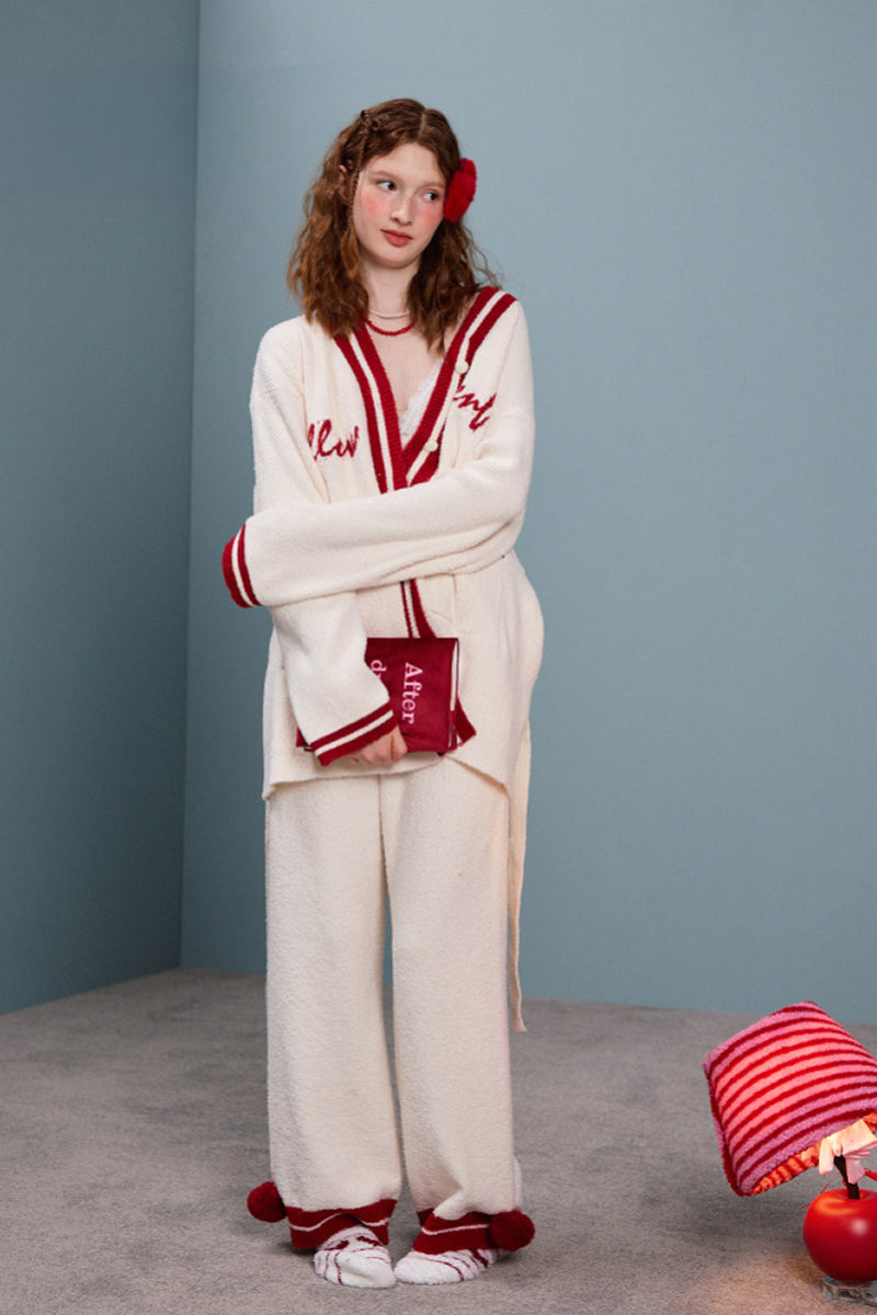 Varsity Heart Cozy Pajama
