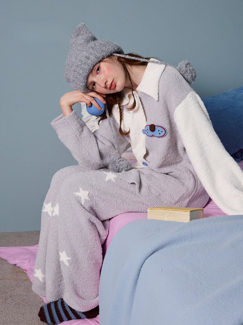 Starry Cloud Fleece Pajama