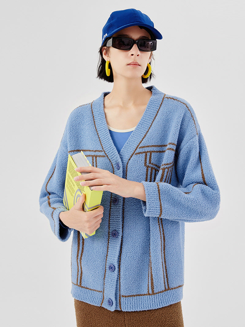 Light Blue Pocket Graphic Pajama
