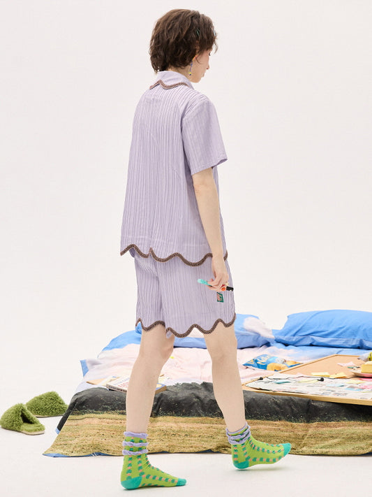 Lavender Dream Scallop Pajama
