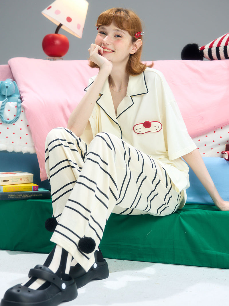 Midnight Stripe Pajama
