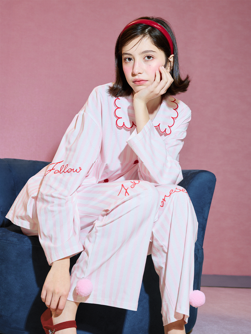 Candy Kiss Stripe Pajama