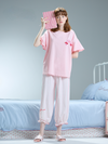 Pink Peony Stripe Pajama